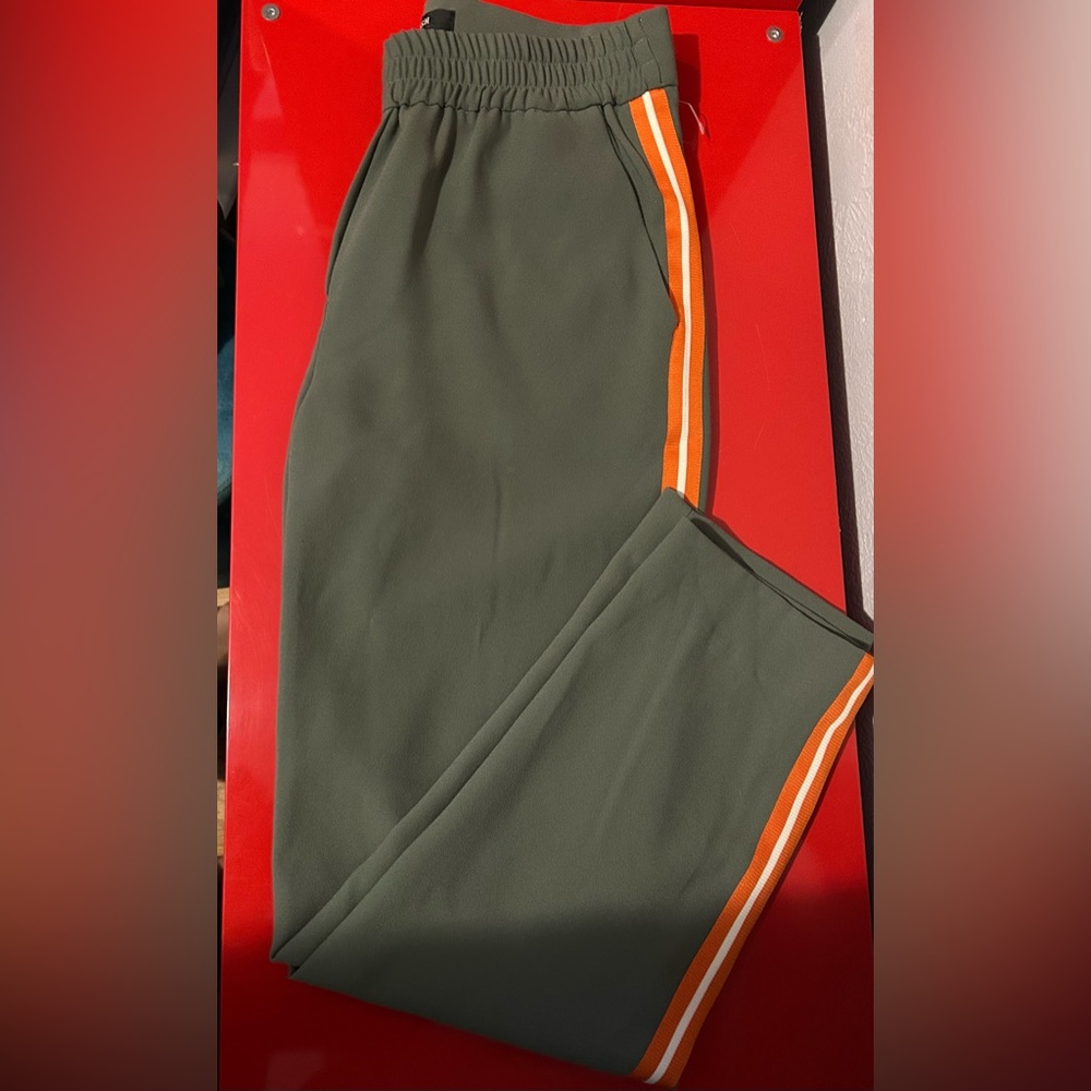Mos Mosh green soft tailored pant